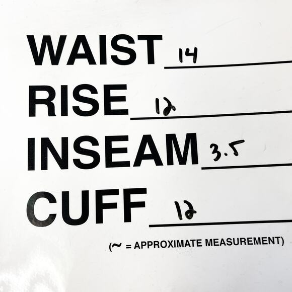 Nasty Gal Size 4 US High Rise Cotton Denim Shorts Black - Picture 6 of 7